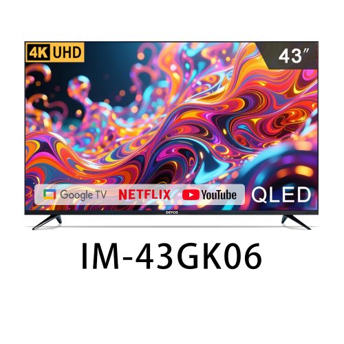 43吋 QLED GOOGLE 液晶顯示器