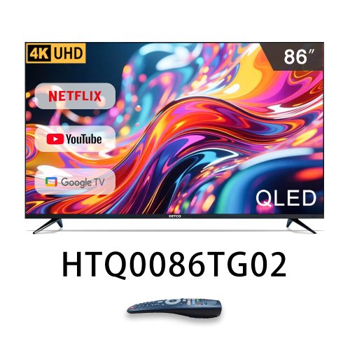 86吋 QLED GOOGLE 液晶顯示器