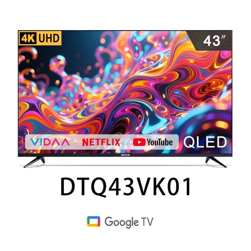 43吋 QLED VIDAA TV 液晶顯示器